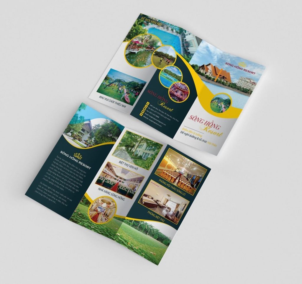 Các Kích Thước – Quy Cách Leaflet, Brochure Bất Động Sản