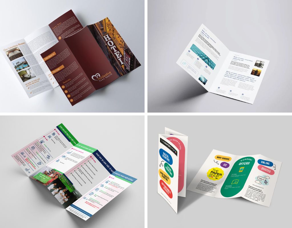 Phân Biệt Nhanh: Tờ Rơi – Leaflet – Brochure – Poster