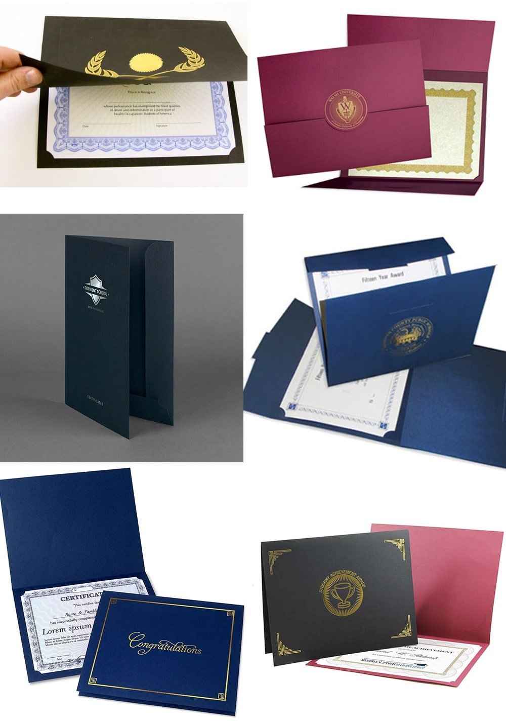 Báo Giá Tham Khảo Dịch Vụ iN Bìa Kẹp Giấy Khen tại iN Hoa Hồng